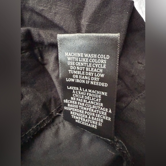 Blank NYC Black Paper Bag Linen Pants 25 - Picture 8 of 12